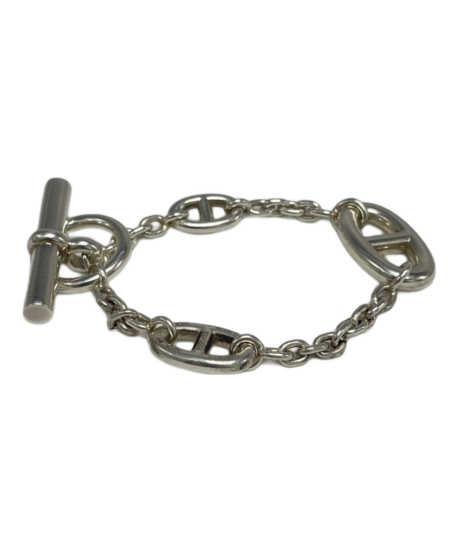 中古・古着通販】HERMES (エルメス) ブレスレット シルバー サイズ:SH