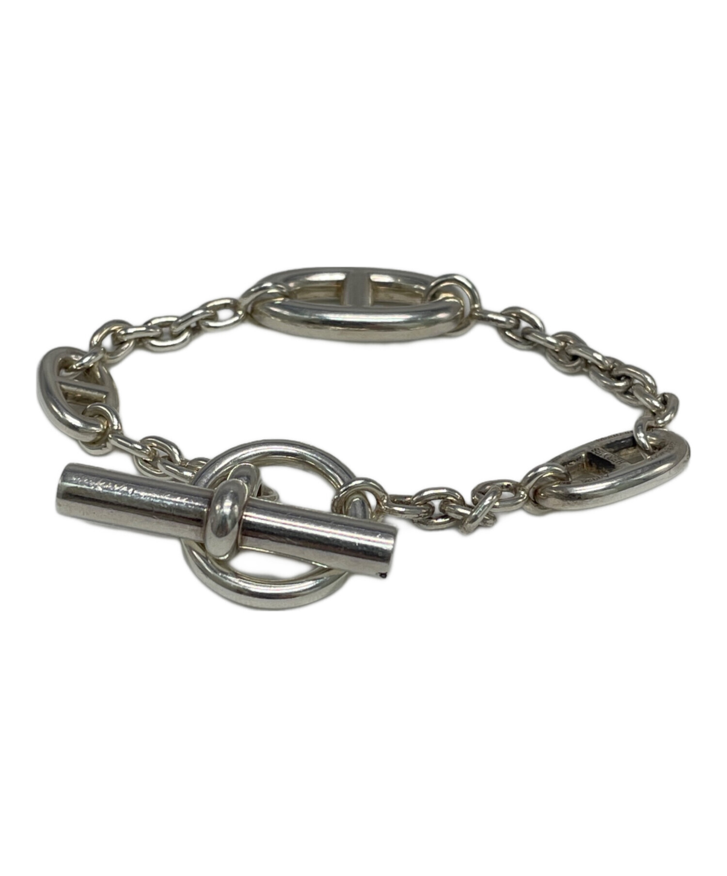 中古・古着通販】HERMES (エルメス) ブレスレット シルバー サイズ:SH