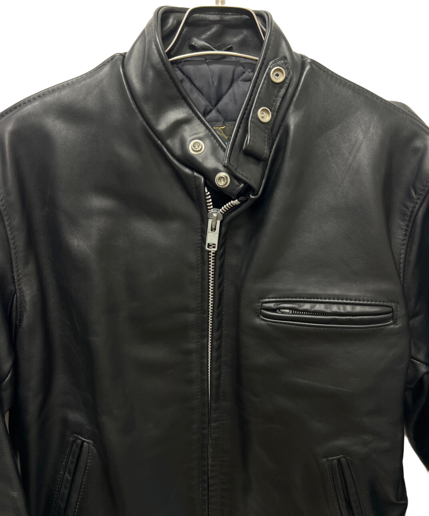 中古・古着通販】Schott (ショット) シングルライダースジャケット