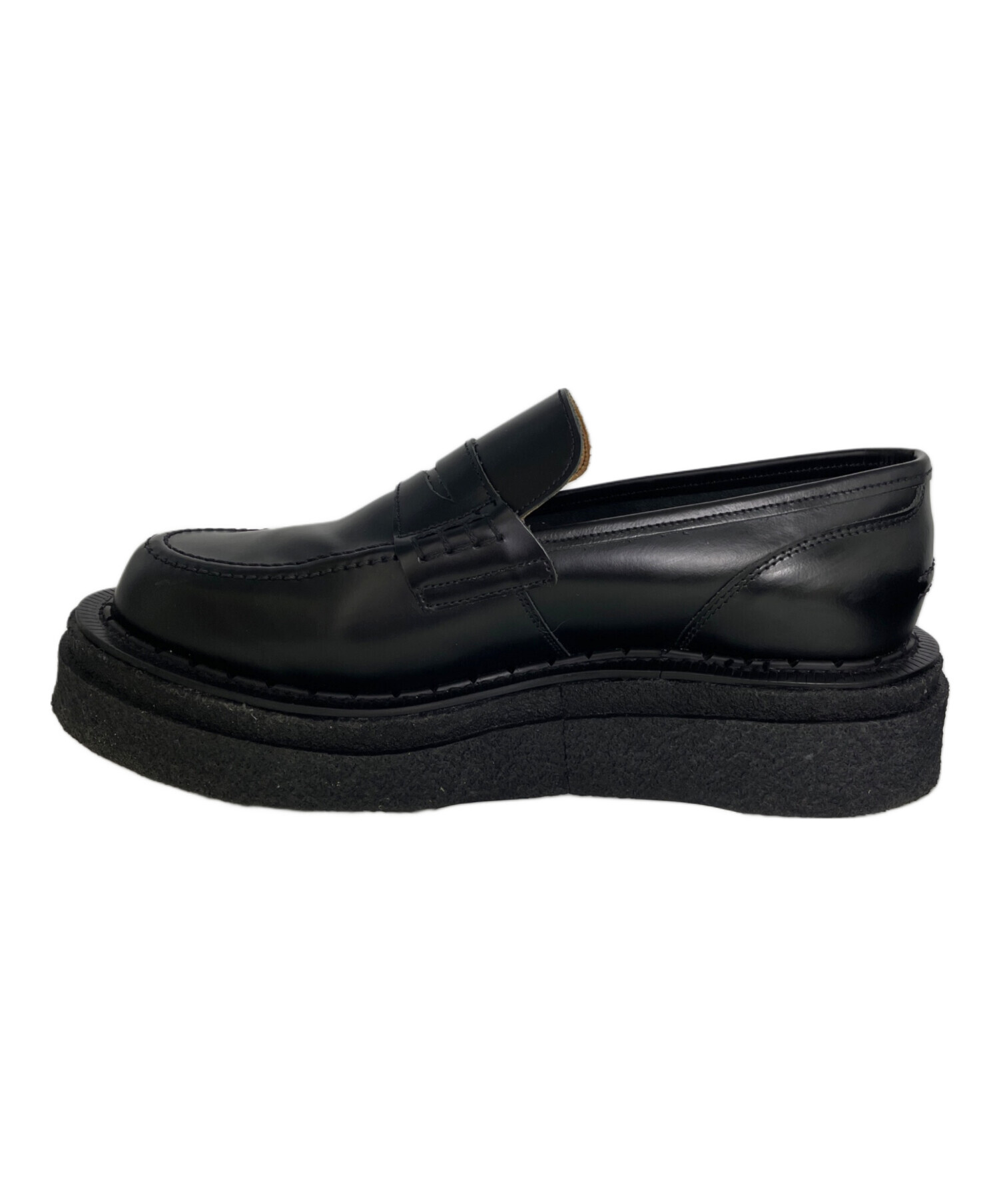 sacai ブラック　厚底ローファー sacai ブラック厚底ローファー