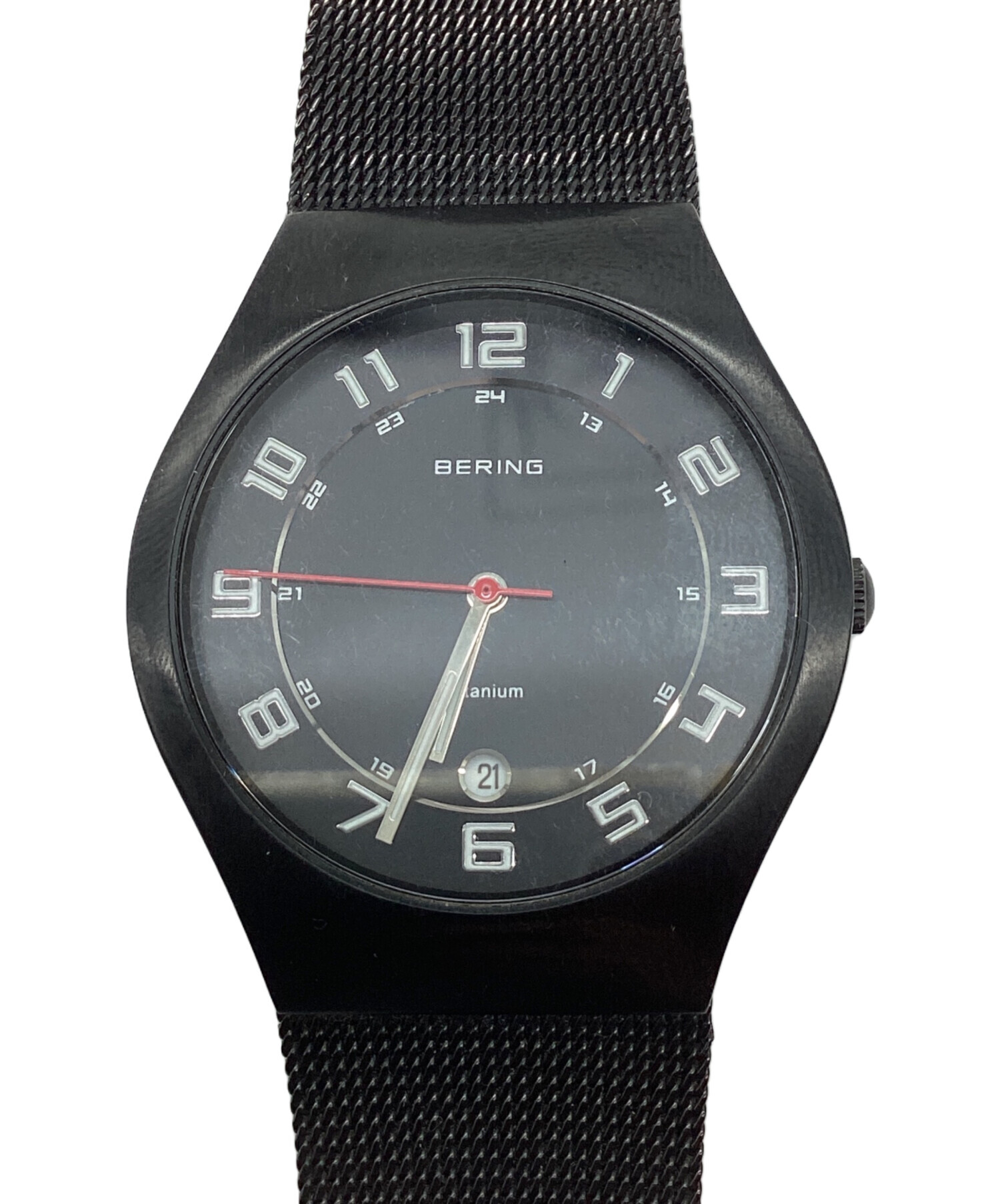 中古・古着通販】BERING (ベーリング) 腕時計 ブラック｜ブランド 