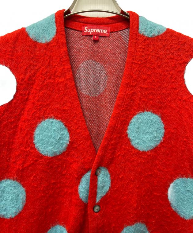 中古・古着通販】Supreme (シュプリーム) 厚手カーディガン レッド