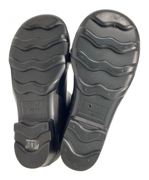 中古・古着通販】LOEWE (ロエベ) ラバーブーツ ブラック サイズ:41