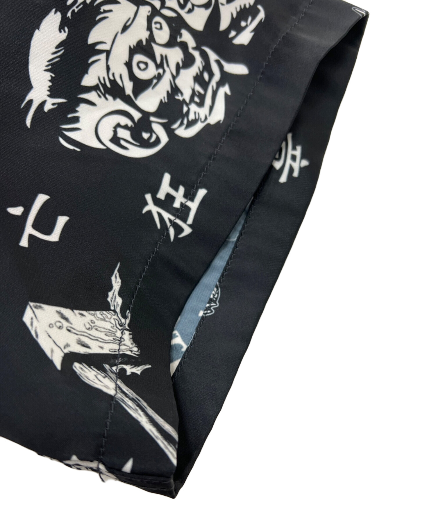 kidill キディル　tシャツ スミクロ　ダメージ　黒　プリント　半袖 中古・古着通販】KIDILL (キディル) 半袖シャツ ブラック サイズ:不明