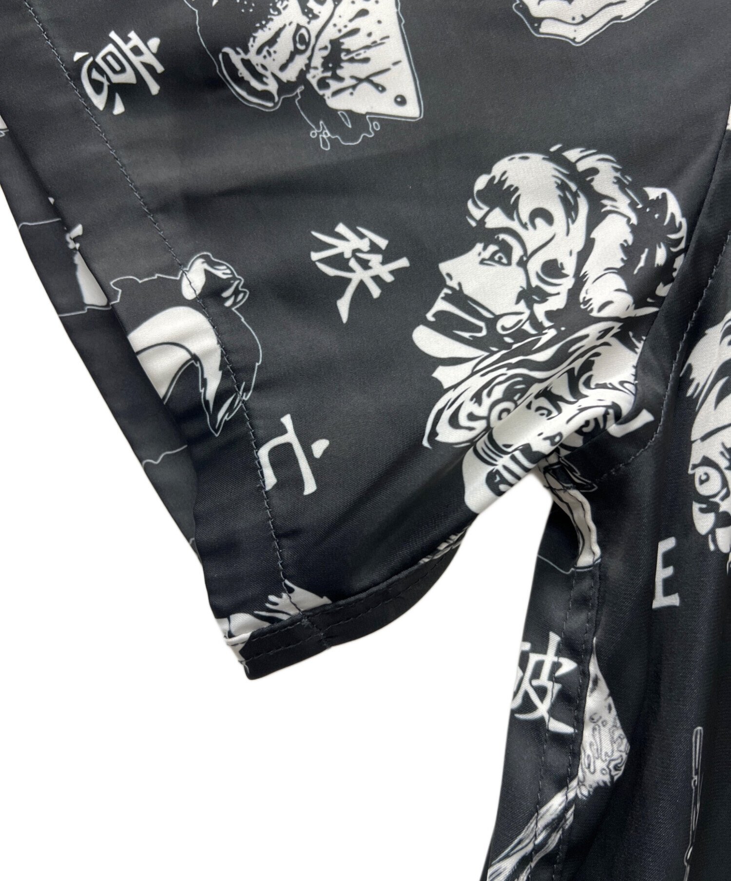 中古・古着通販】KIDILL (キディル) 半袖シャツ ブラック サイズ:不明