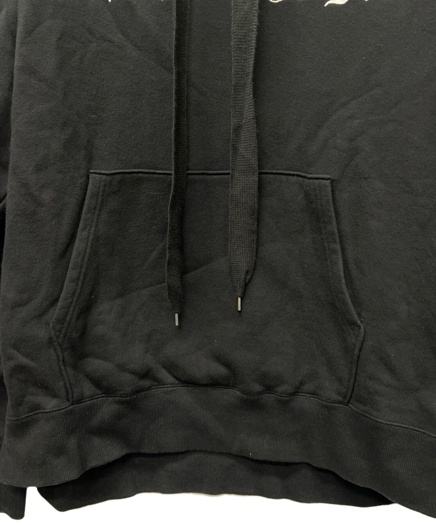 中古・古着通販】KIDILL (キディル) プルオーバーパーカー ブラック