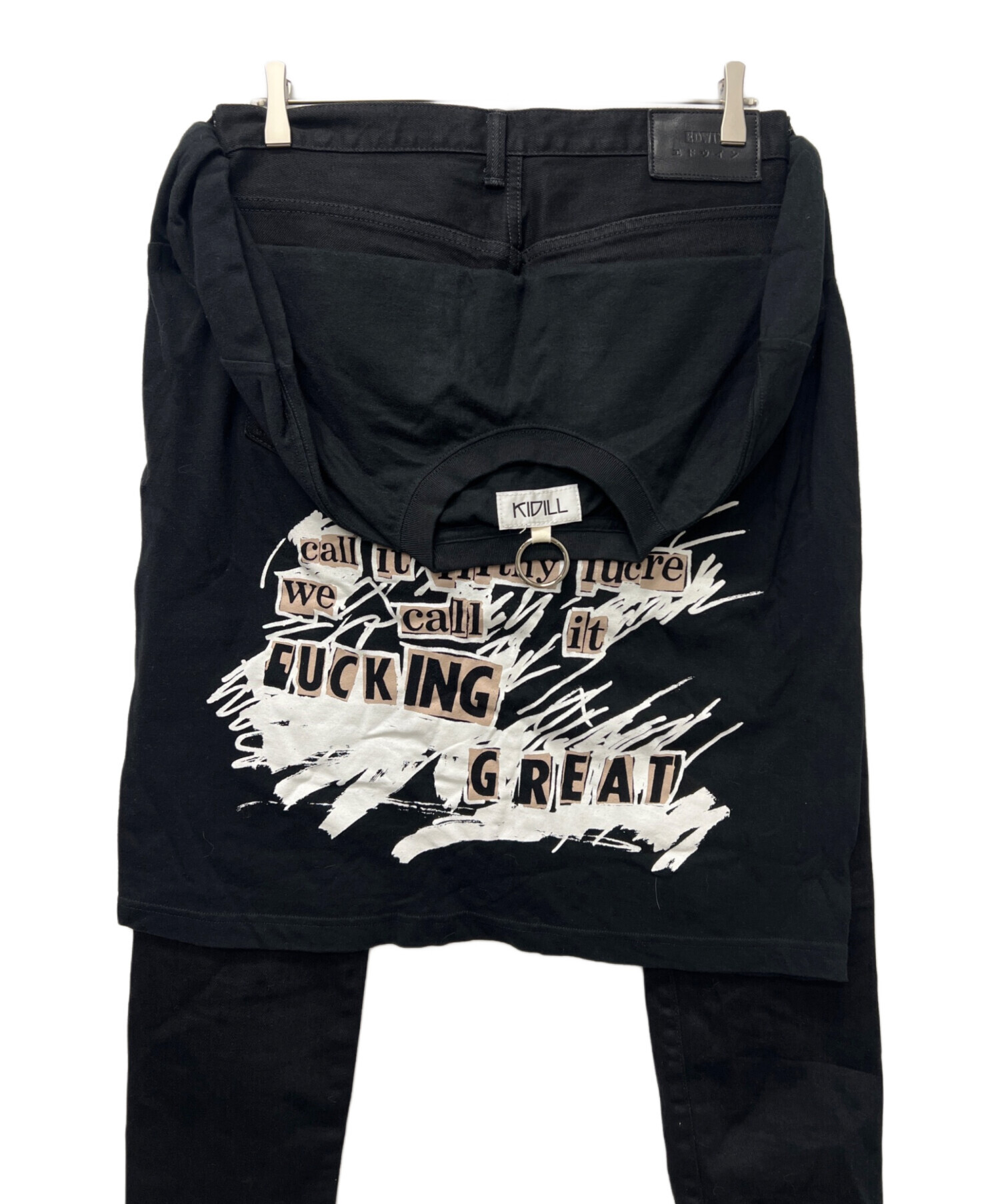 中古・古着通販】KIDILL (キディル) EDWIN (エドウィン) Tシャツ 