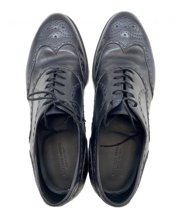 中古・古着通販】BOTTEGA VENETA (ボッテガベネタ) レザーシューズ
