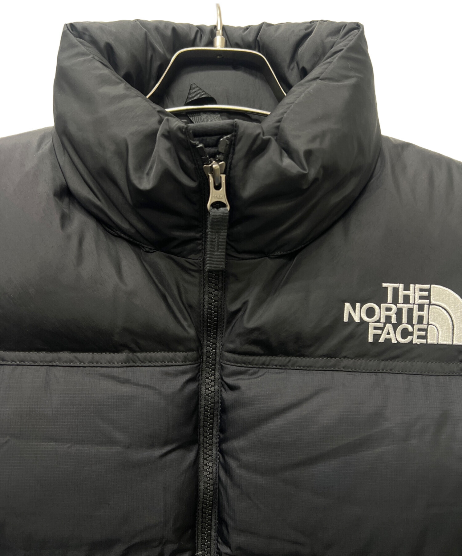 US古着 THE NORTH FACE ザノースフェイス ベスト ブラック L 中古・古着通販】THE NORTH FACE (ザ ノース フェイス) ヌプシベスト