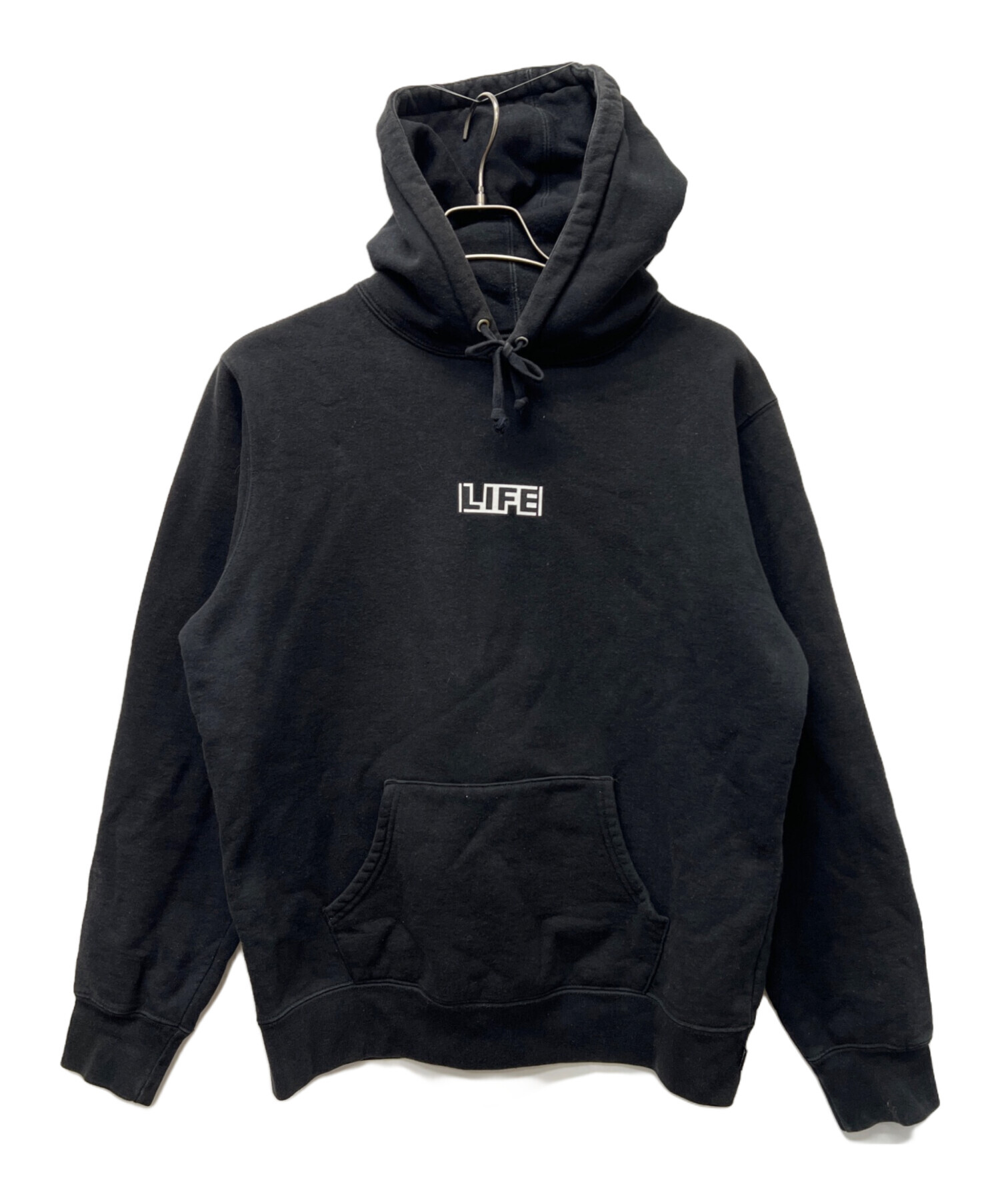 中古・古着通販】SUPREME (シュプリーム) パーカー ブラック サイズ:M 