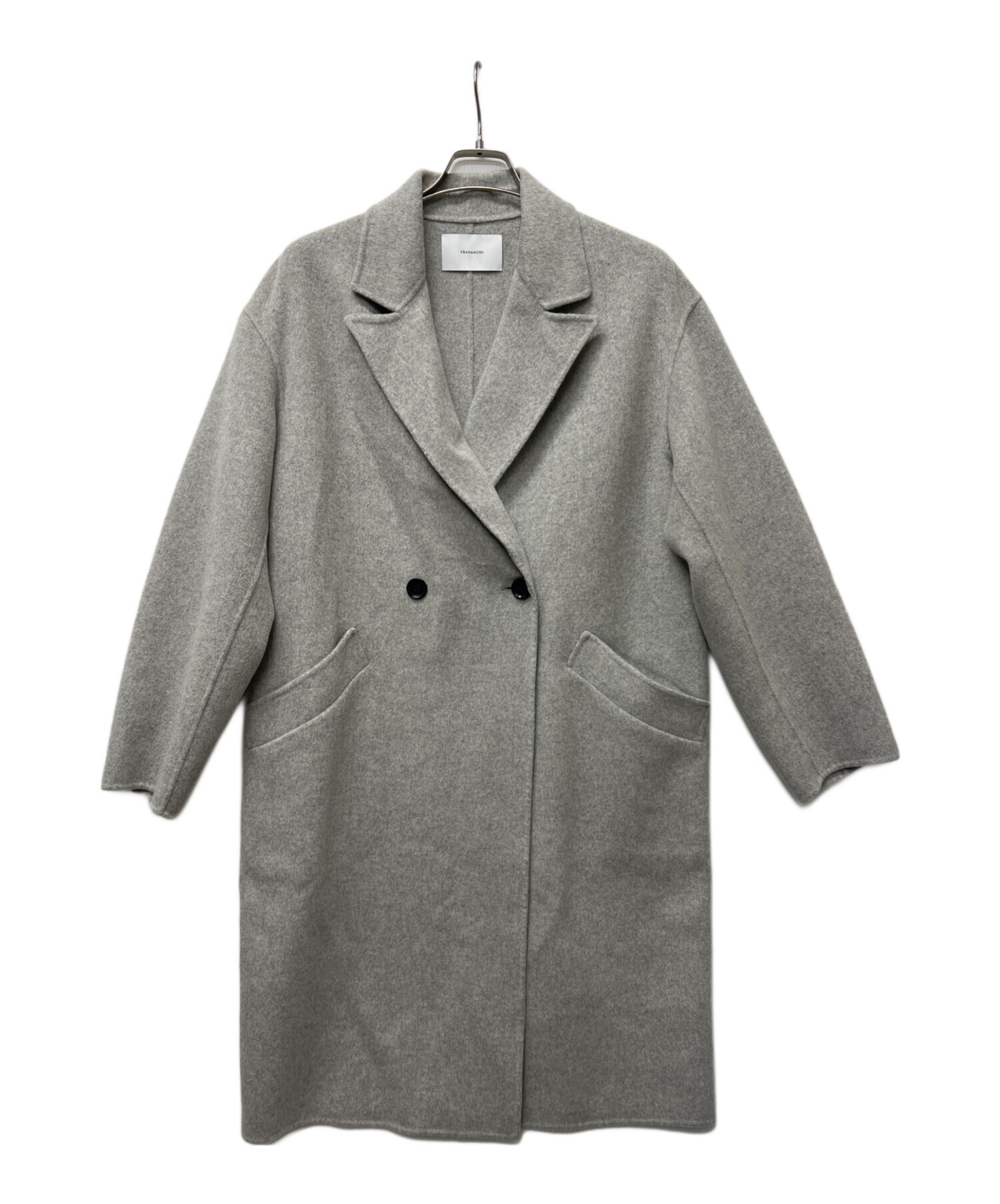 中古・古着通販】FRAMeWORK (フレームワーク) SUPER160sダブルブレスト