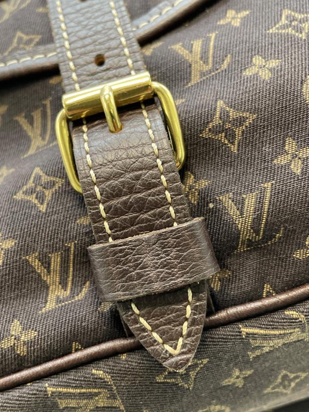【値下げ】Louis Vuitton ショルダーバッグ ダークブラウン 中古・古着通販】LOUIS VUITTON (ルイ ヴィトン) ショルダーバッグ