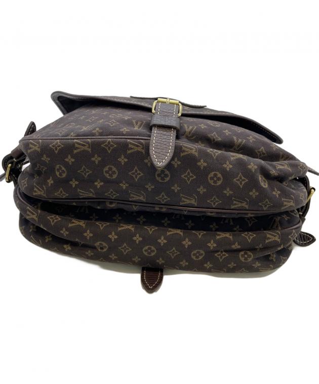 (*)様 Louis Vuitton ショルダーバッグ ブラウン 中古・古着通販】LOUIS VUITTON (ルイ ヴィトン) ショルダーバッグ