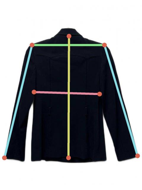 中古・古着通販】PRADA (プラダ) テーラードジャケット ブラック