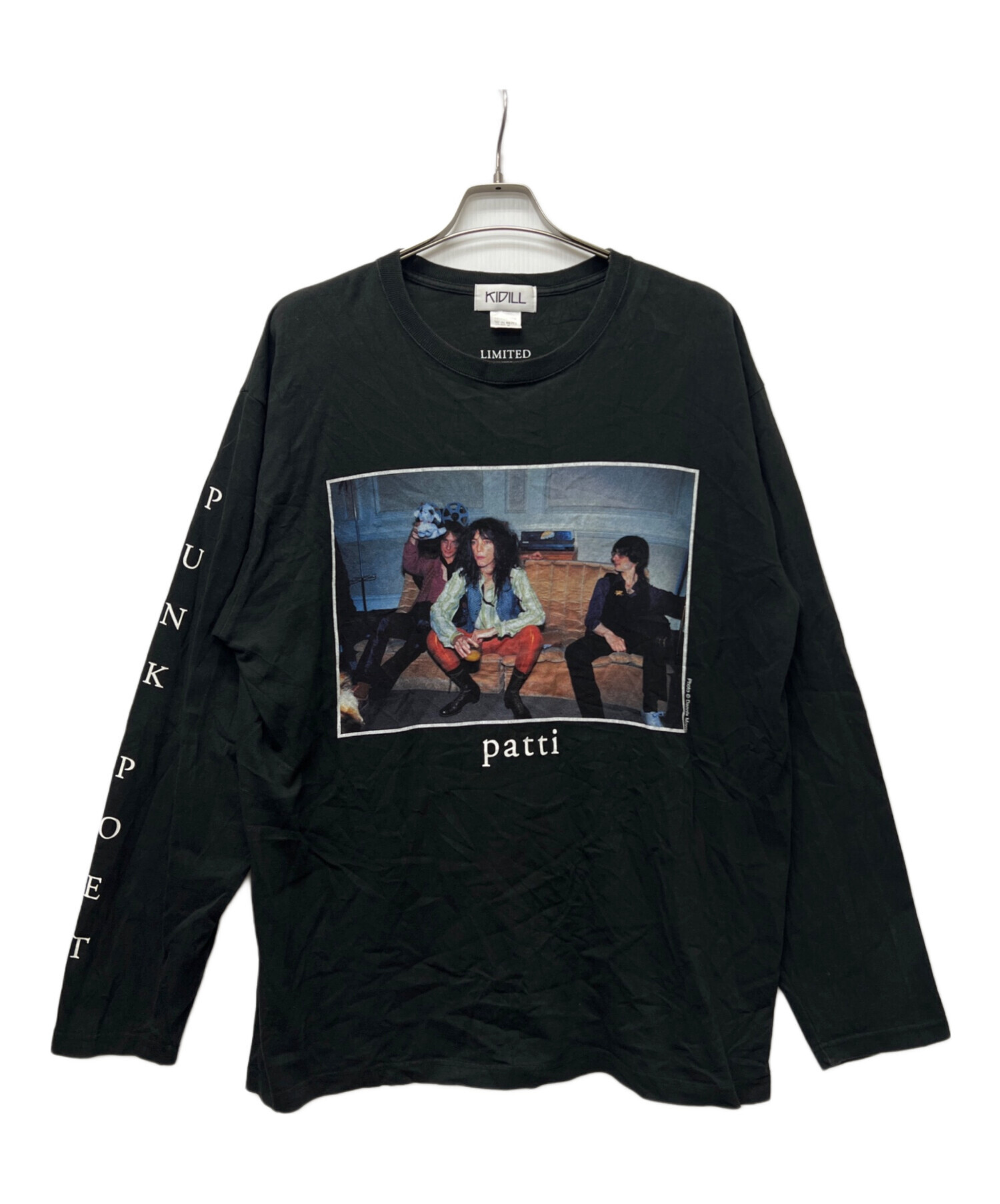 中古・古着通販】KIDILL (キディル) 長袖カットソー ブラック サイズ 
