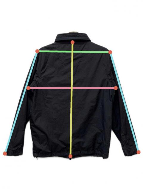 中古・古着通販】stussy (ステューシー) ナイロンジャケット ブラック