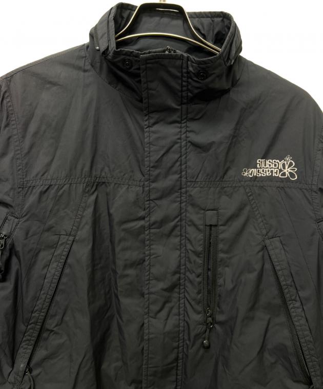 stussy ナイロンジャケット M 中古・古着通販】stussy (ステューシー) ナイロンジャケット ブラック
