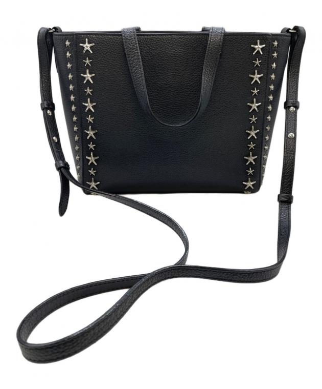 中古・古着通販】JIMMY CHOO (ジミーチュウ) 2WAYバッグ ブラック
