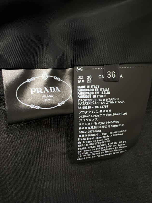 中古・古着通販】PRADA (プラダ) テーラードジャケット ブラック