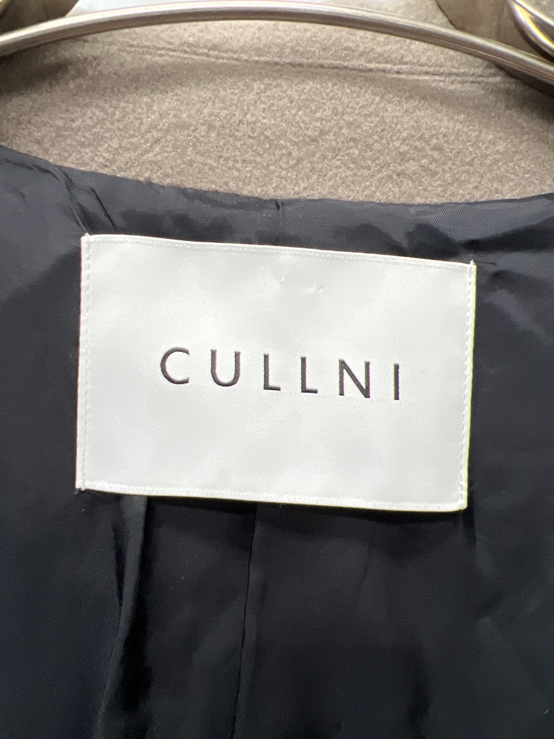 中古・古着通販】CULLNI (クルニ) ラムウールメルトンステンカラー
