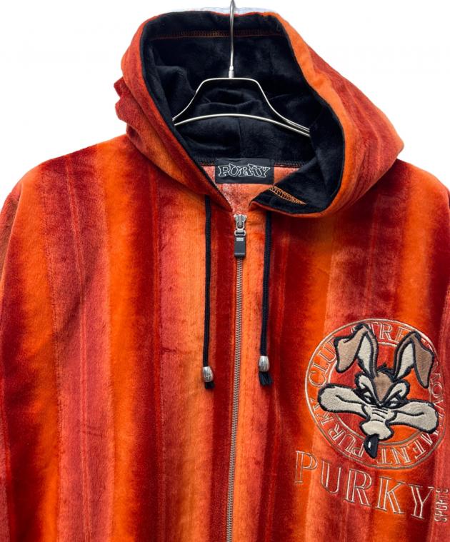 中古・古着通販】PURKY (パーキー) セットアップジャージ オレンジ