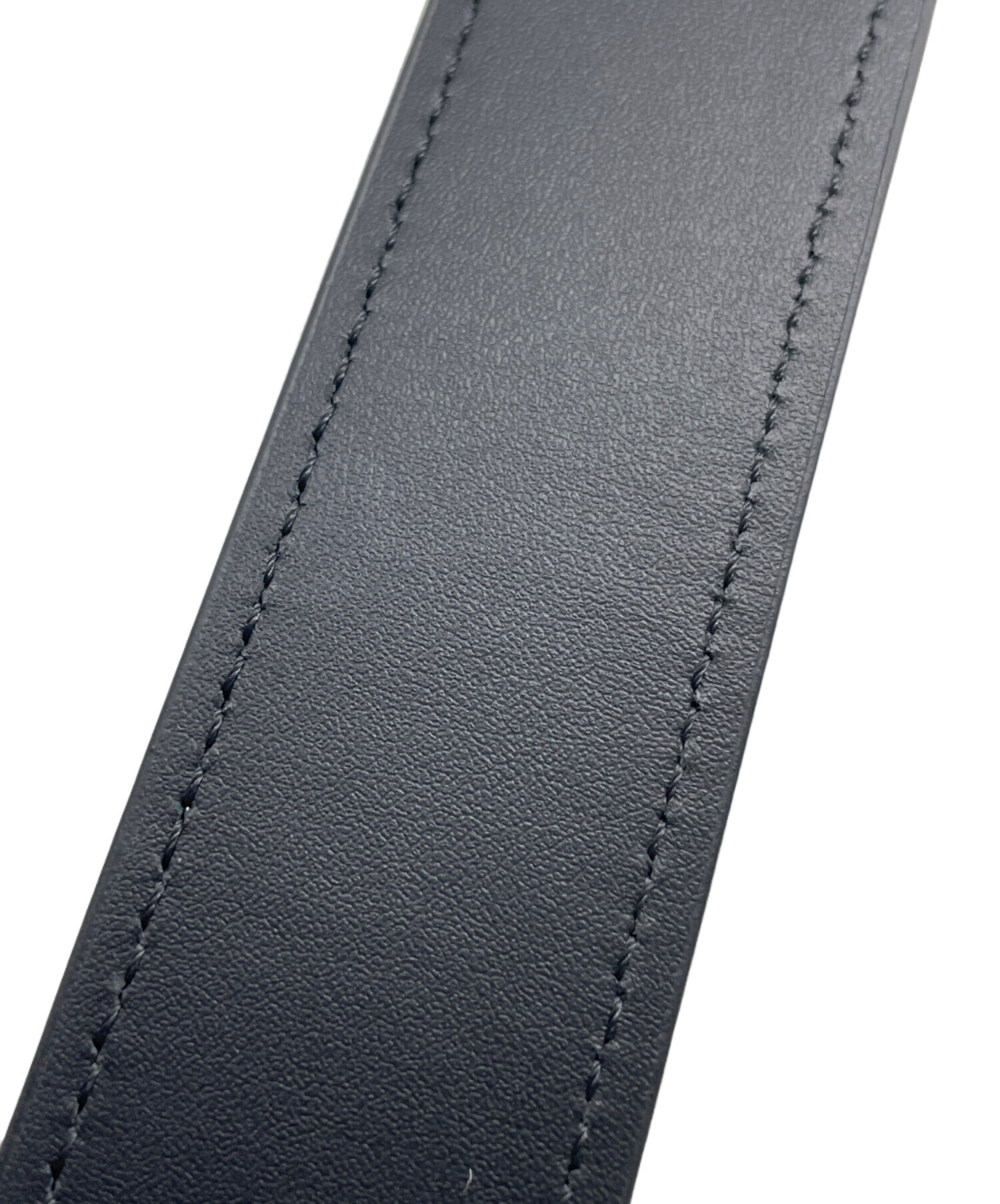 LOEWE ブラックレザーベルト 30-75 中古・古着通販】LOEWE (ロエベ) ベルト ブラック サイズ:75/30