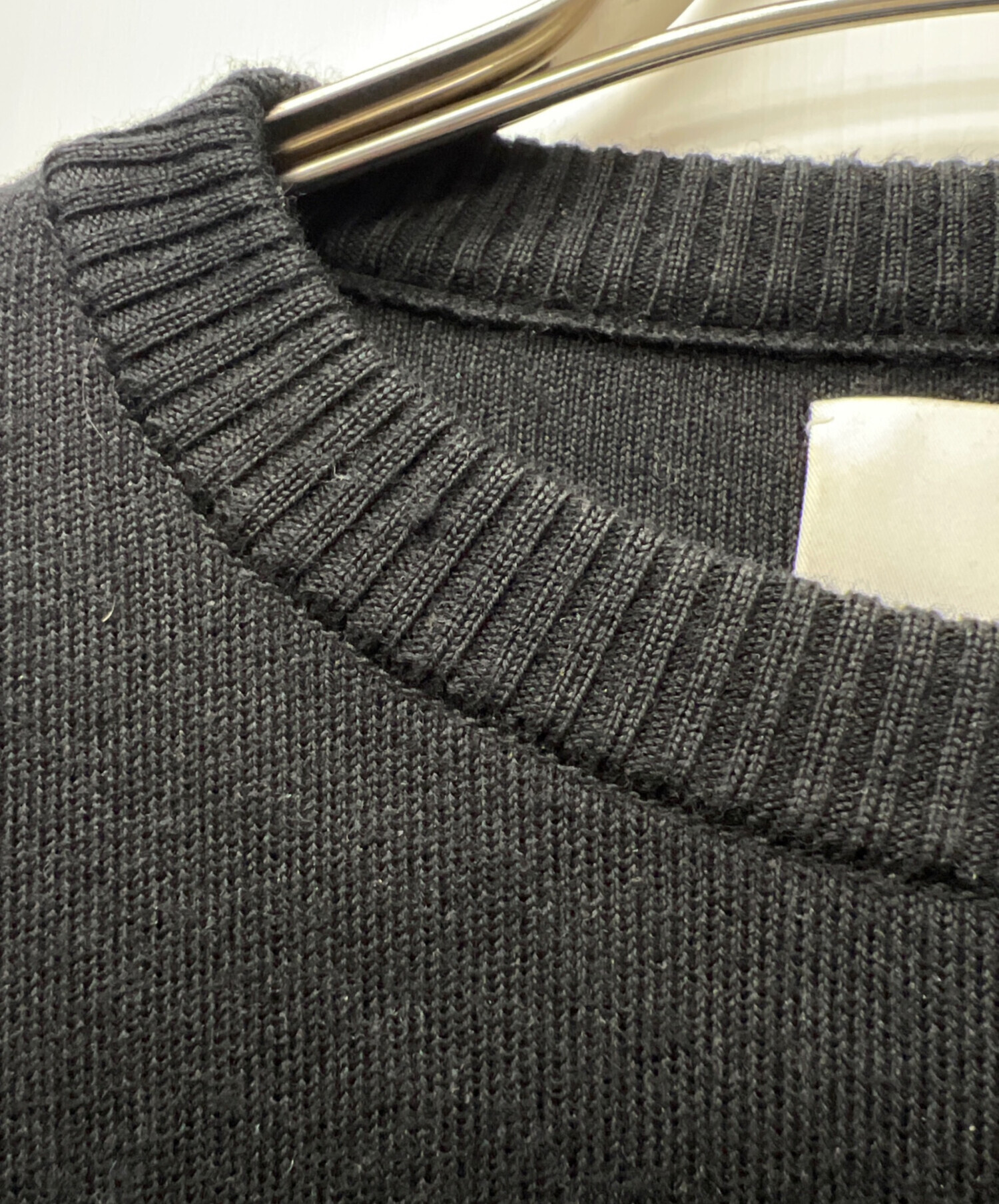 中古・古着通販】stein (シュタイン) 厚手ニット ブラック サイズ:S 
