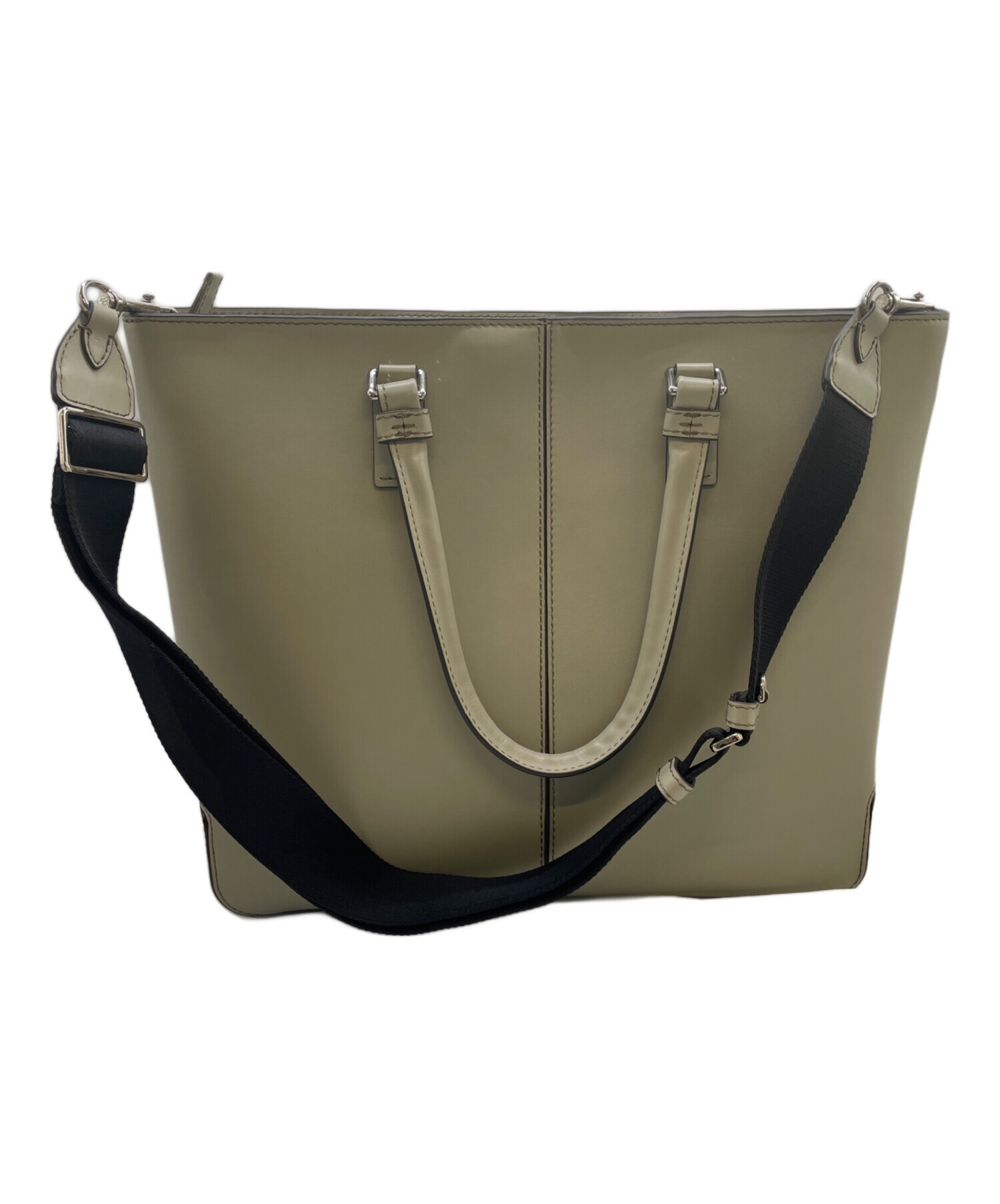 ア*リ様 【FURLA 】2WAYショルダーバッグ ＜替ベルト付き＞ 中古・古着通販】FURLA (フルラ) 2WAYショルダーバッグ グレー