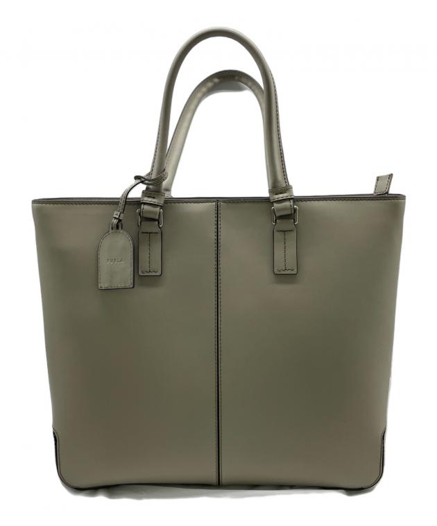 特価❣️【新品未使用】FURLA フルラ2WAYバック ショルダー 革 グレー 中古・古着通販】FURLA (フルラ) 2WAYショルダーバッグ グレー