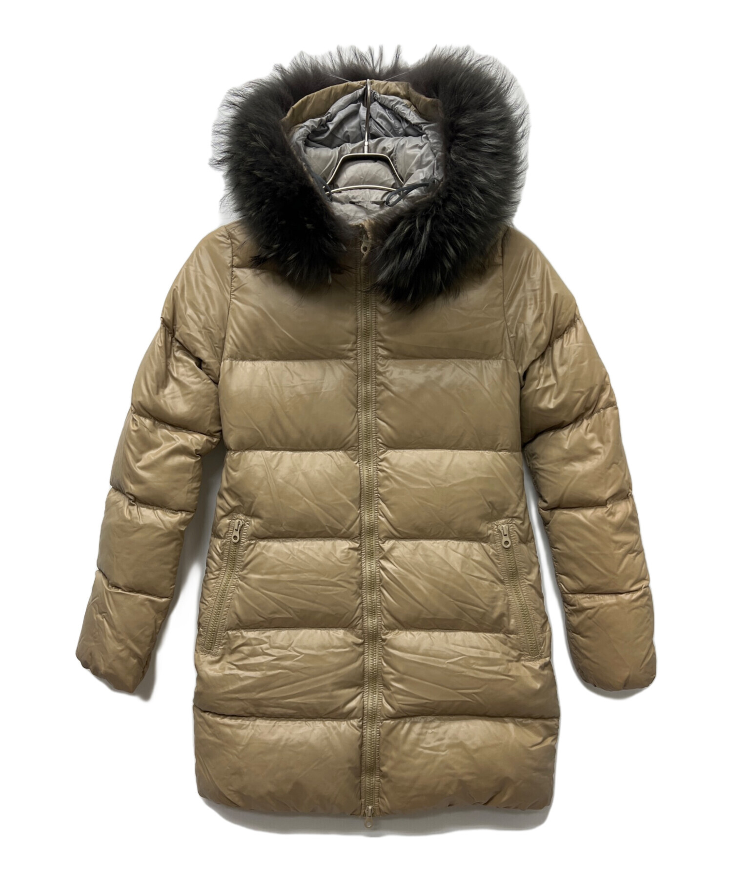 中古・古着通販】DUVETICA (デュベティカ) ダウンコート ベージュ