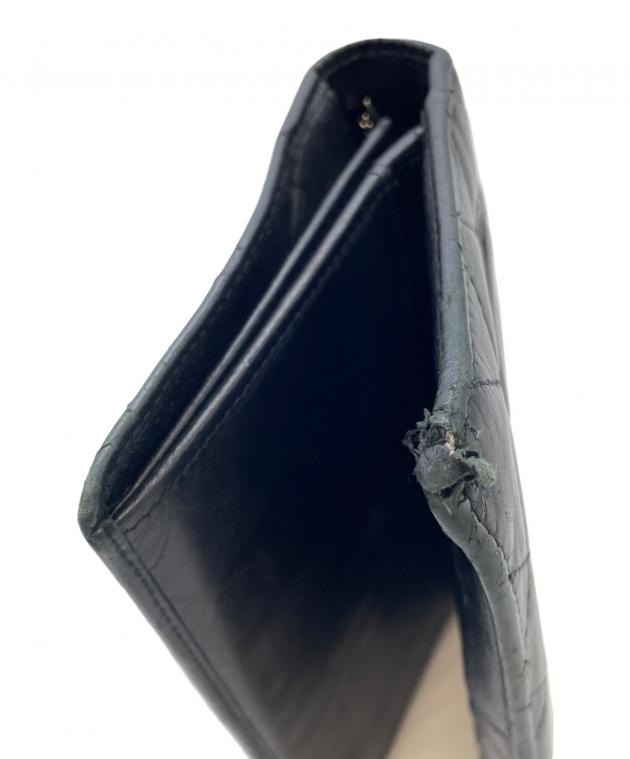中古・古着通販】CHANEL (シャネル) 長財布 ブラック｜ブランド・古着