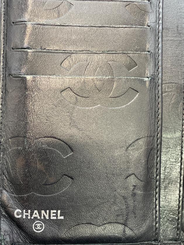 中古・古着通販】CHANEL (シャネル) 長財布 ブラック｜ブランド・古着