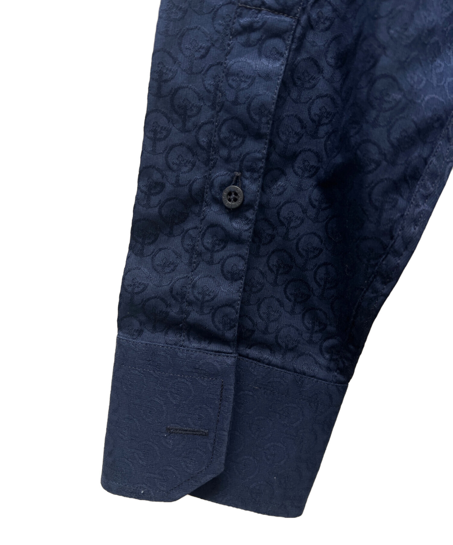 中古・古着通販】GUCCI (グッチ) 長袖シャツ ブルー サイズ:40