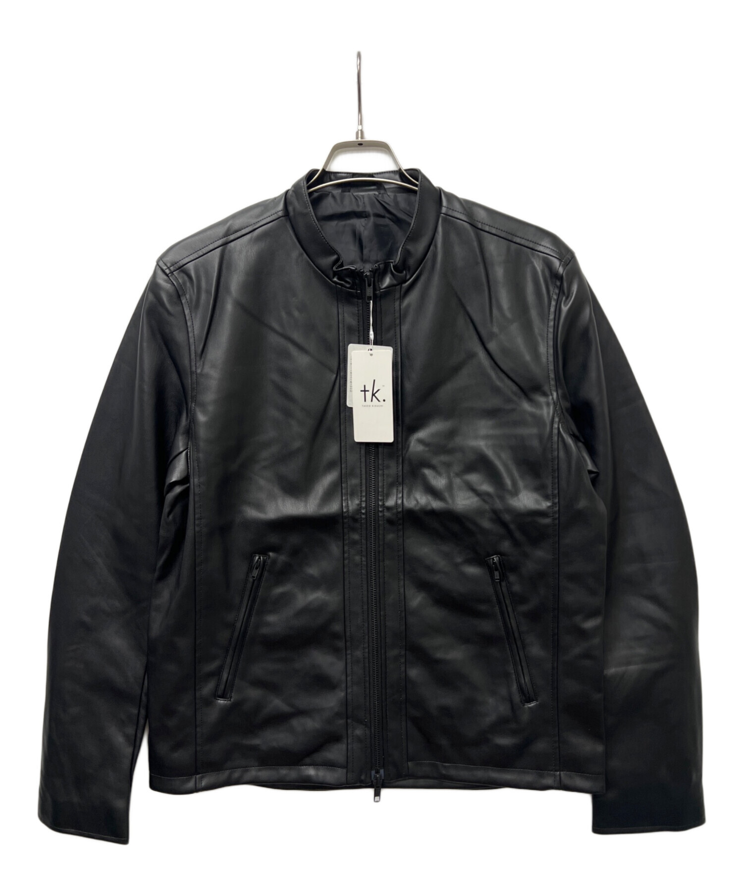 新品tk.タケオキクチ フェイクレザージャケット 中古・古着通販TAKEO 