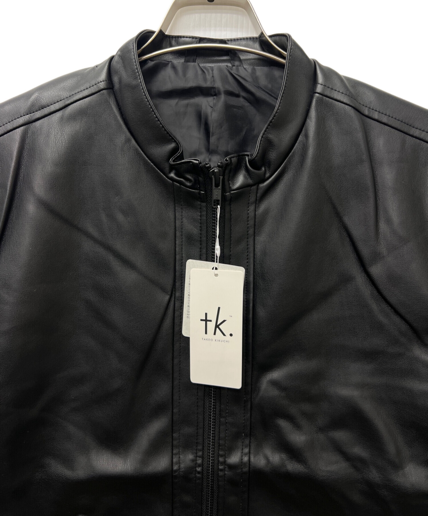 中古・古着通販】TAKEO KIKUCHI (タケオキクチ) フェイクレザー 
