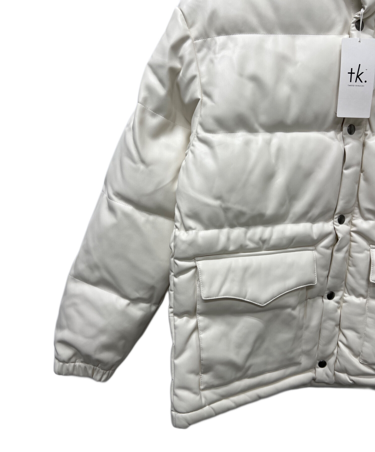 中古・古着通販】TAKEO KIKUCHI (タケオキクチ) フェイクレザー中綿