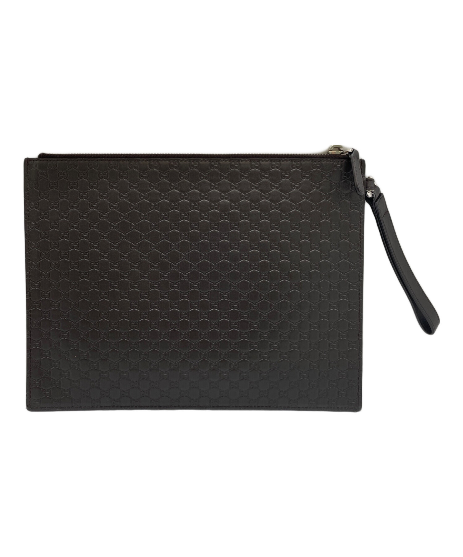 中古・古着通販】GUCCI (グッチ) クラッチバッグ ブラウン｜ブランド