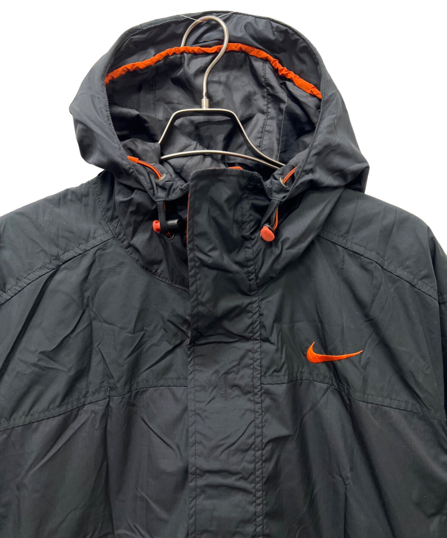 NIKE ACG〈ナイロンアノラックパーカー 90s ブラック TECH L〉 中古・古着通販】NIKE ACG (ナイキエージーシー) ナイロンアノラック