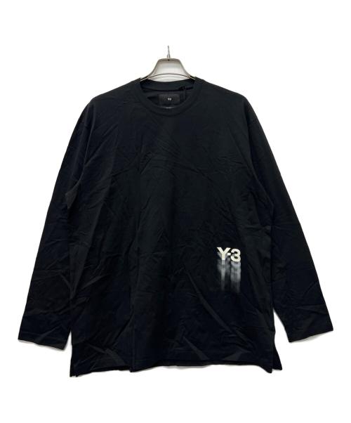 中古・古着通販】Y-3 (ワイスリー) 長袖カットソー ブラック サイズ