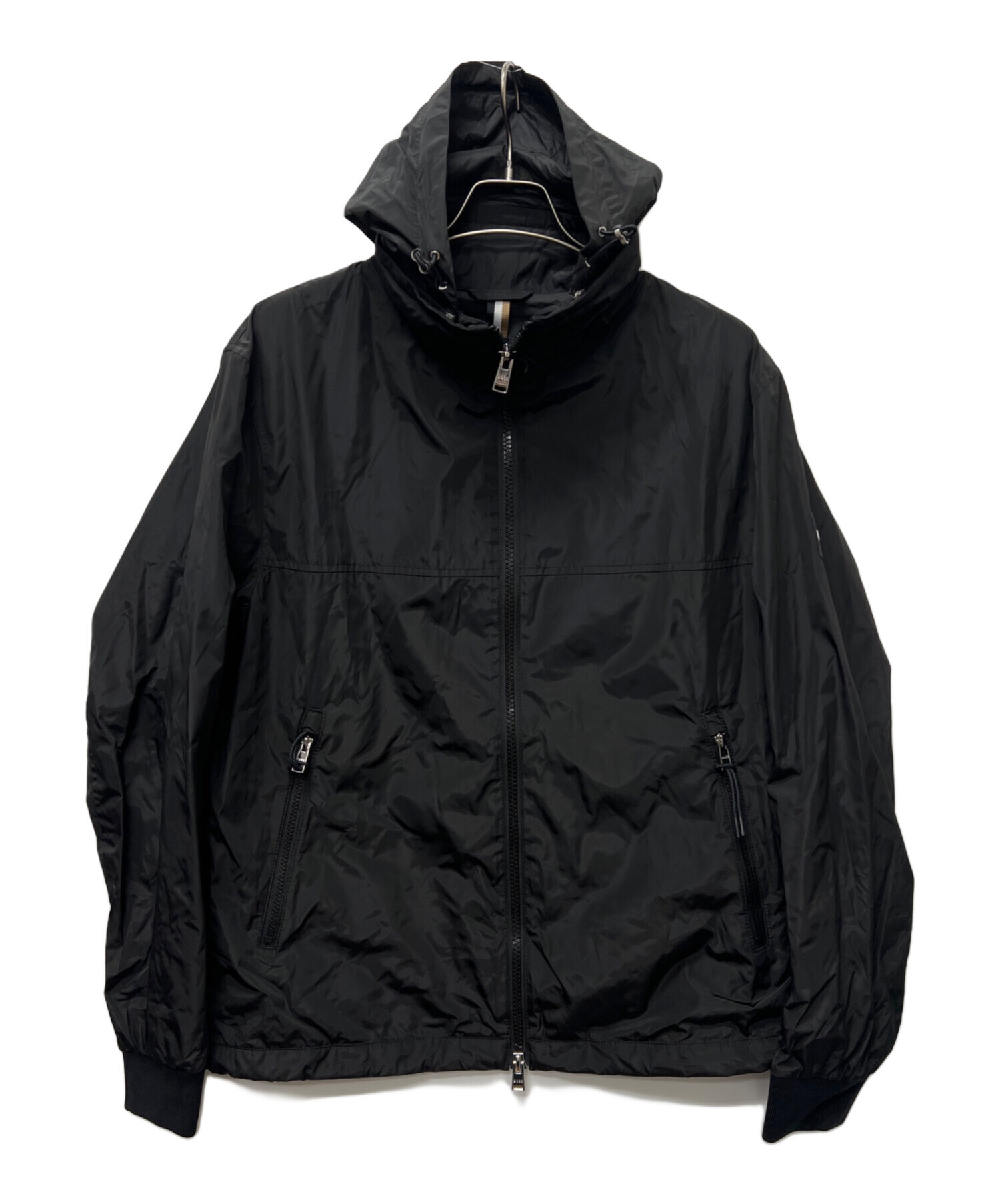 中古・古着通販】BOSS (ボス) ナイロンジャケット ブラック サイズ