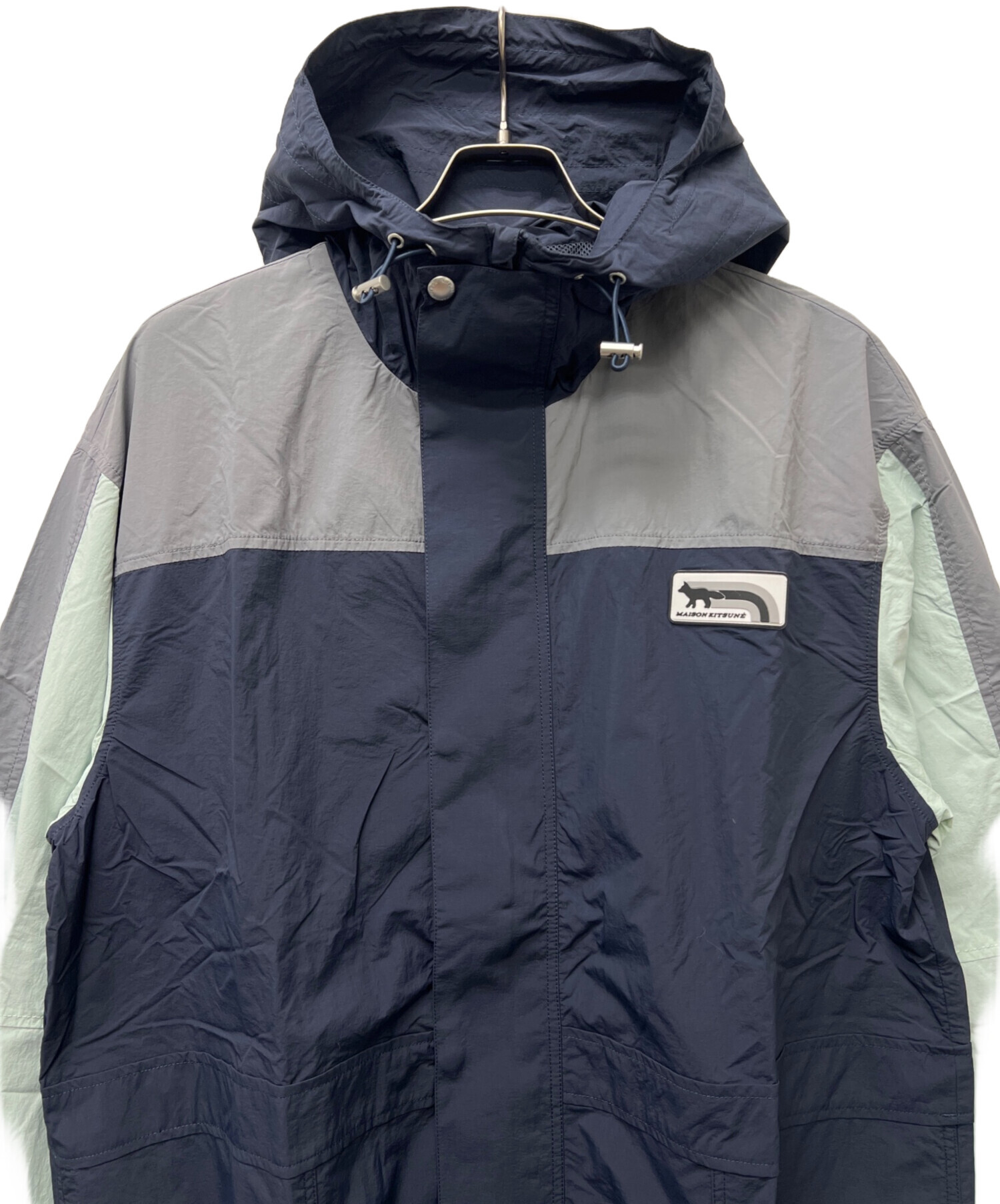 夜【出品4/12まで】　未使用☆メゾンスペシャル☆ジャケットコート 日本製 中古・古着通販】maison kitsune (メゾンキツネ) ナイロンジャケット