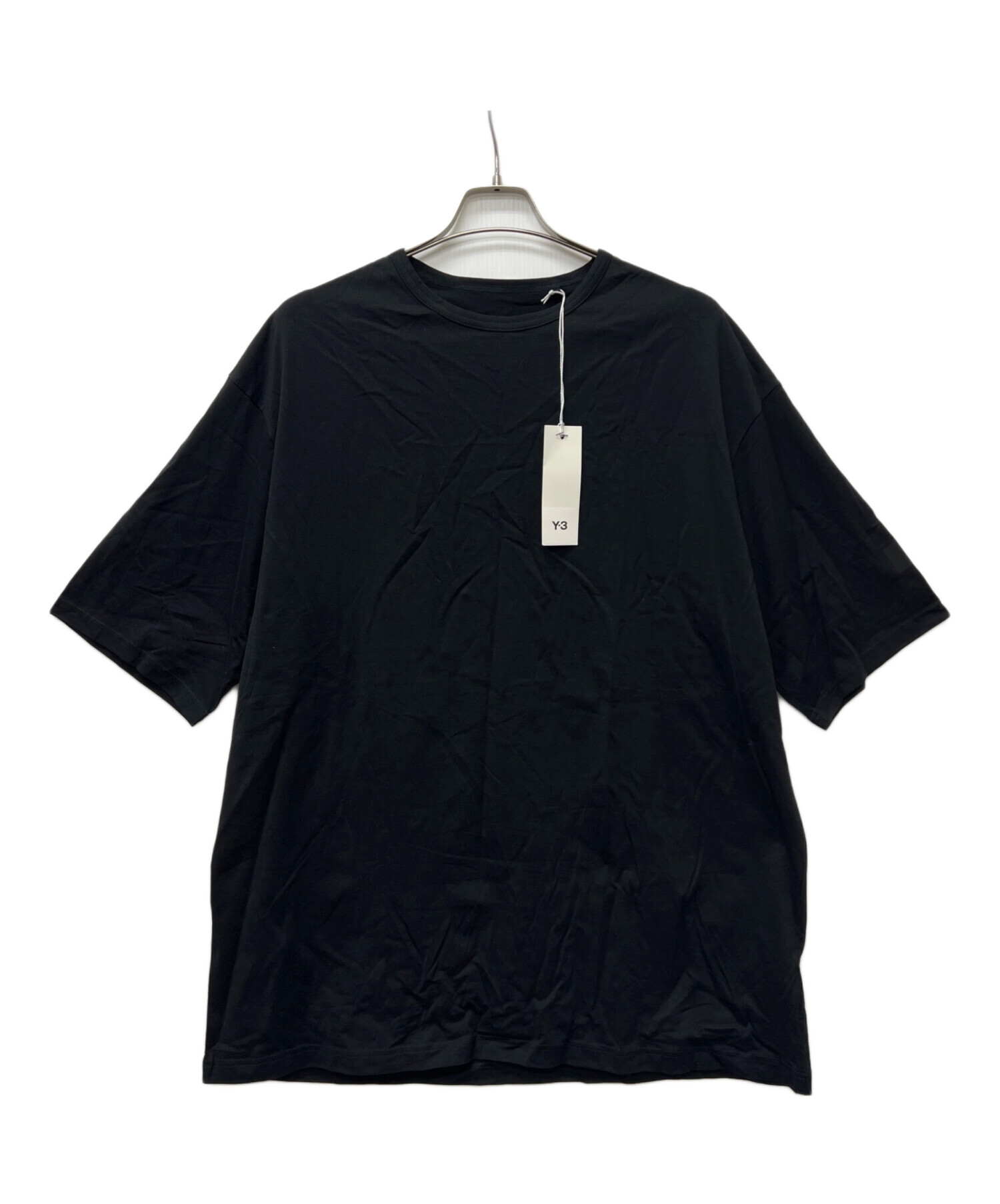 中古・古着通販】Y-3 (ワイスリー) 半袖カットソー ブラック サイズ:M 