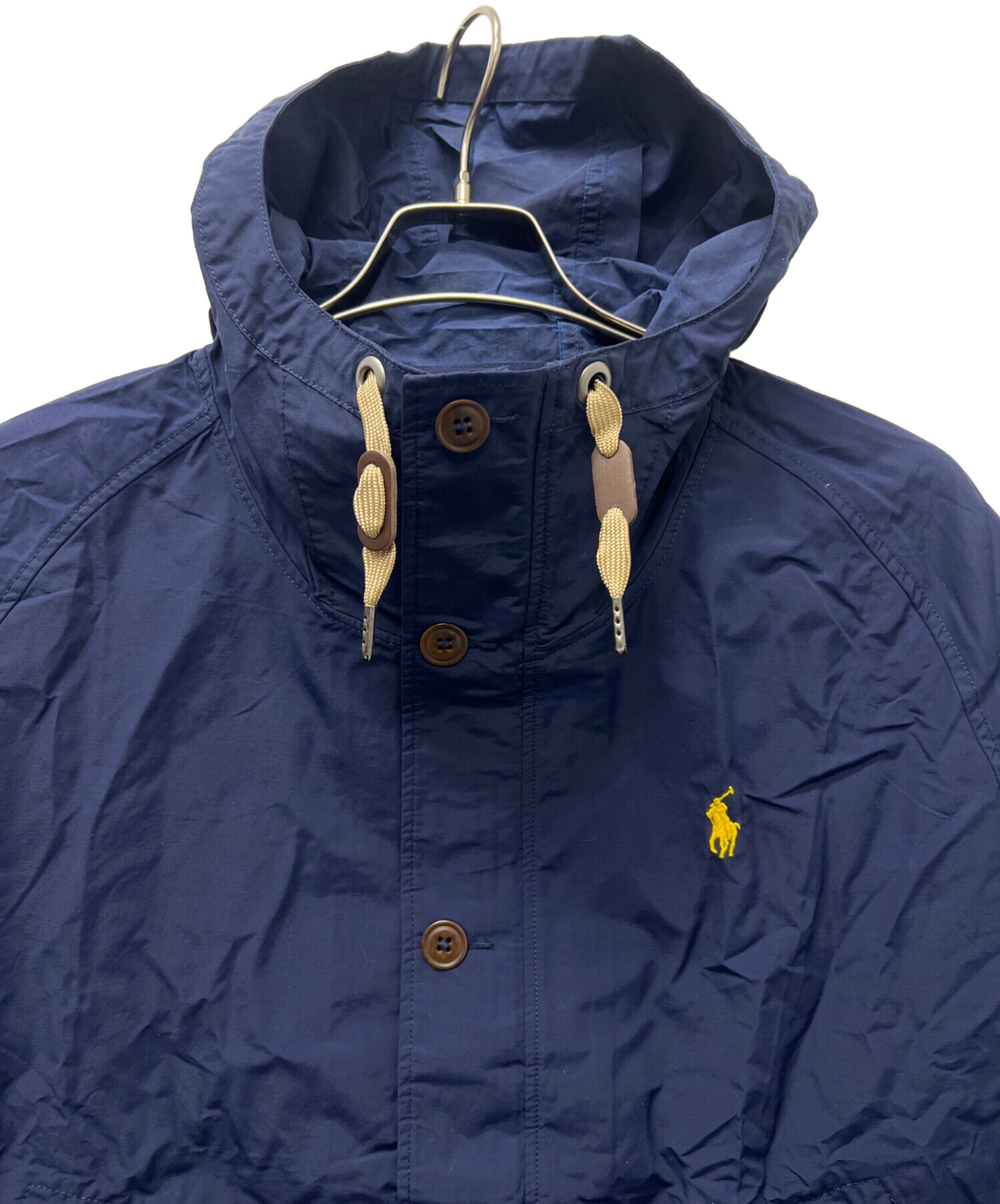 1【人気Lサイズ】ラルフローレン☆フード収納　ナイロンジャケット☆7393 中古・古着通販】POLO RALPH LAUREN (ポロ・ラルフローレン) ナイロン