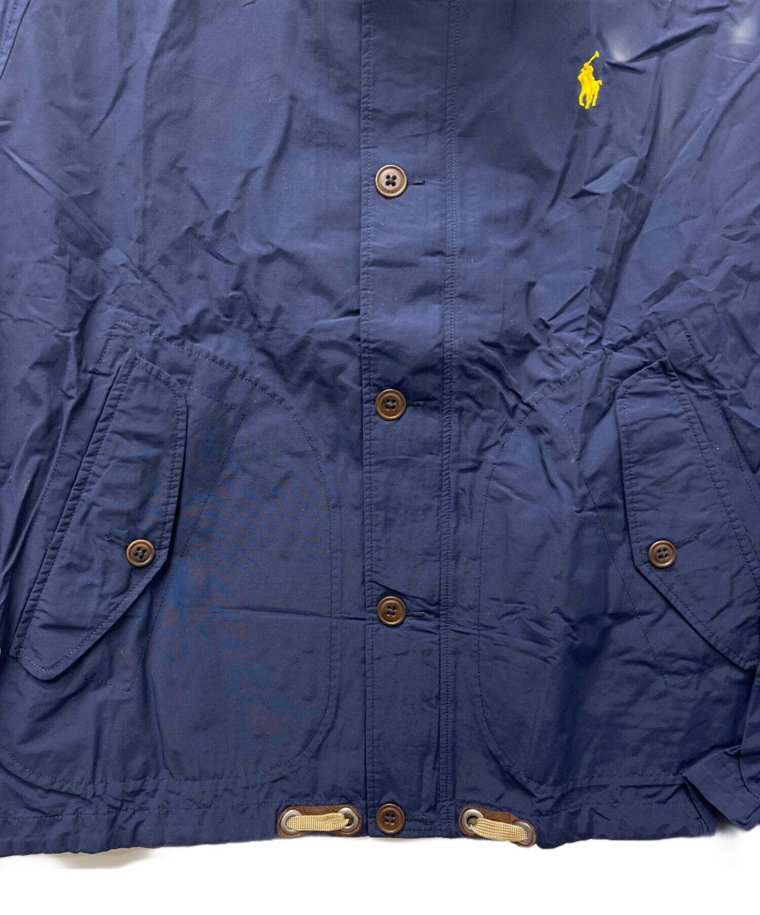 Polo by Ralph Lauren ナイロンジャケット ネイビー ロゴ 中古・古着通販】POLO RALPH LAUREN (ポロ・ラルフローレン) ナイロン