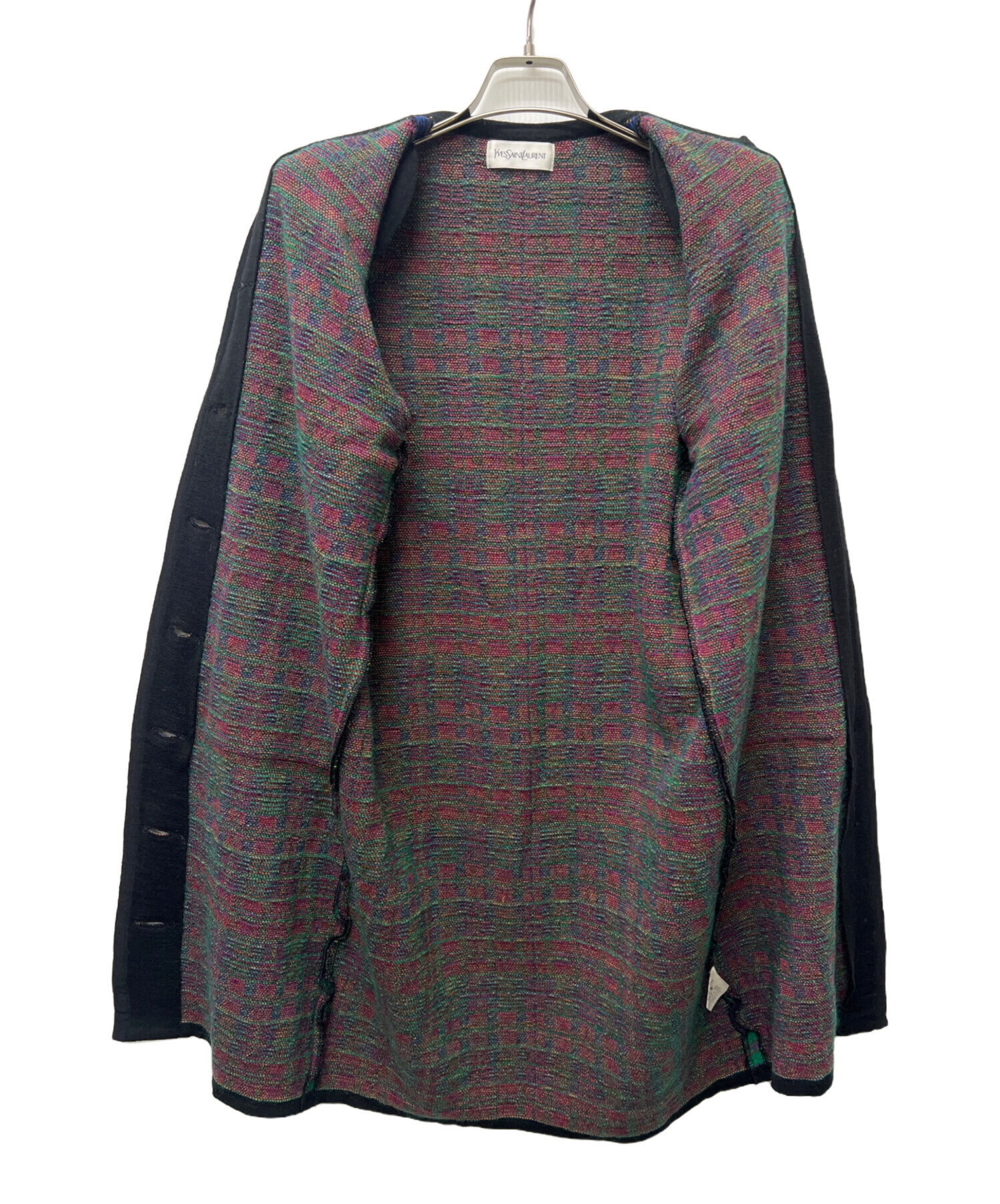 中古・古着通販】Yves Saint Laurent (イヴサンローラン) ニットコート