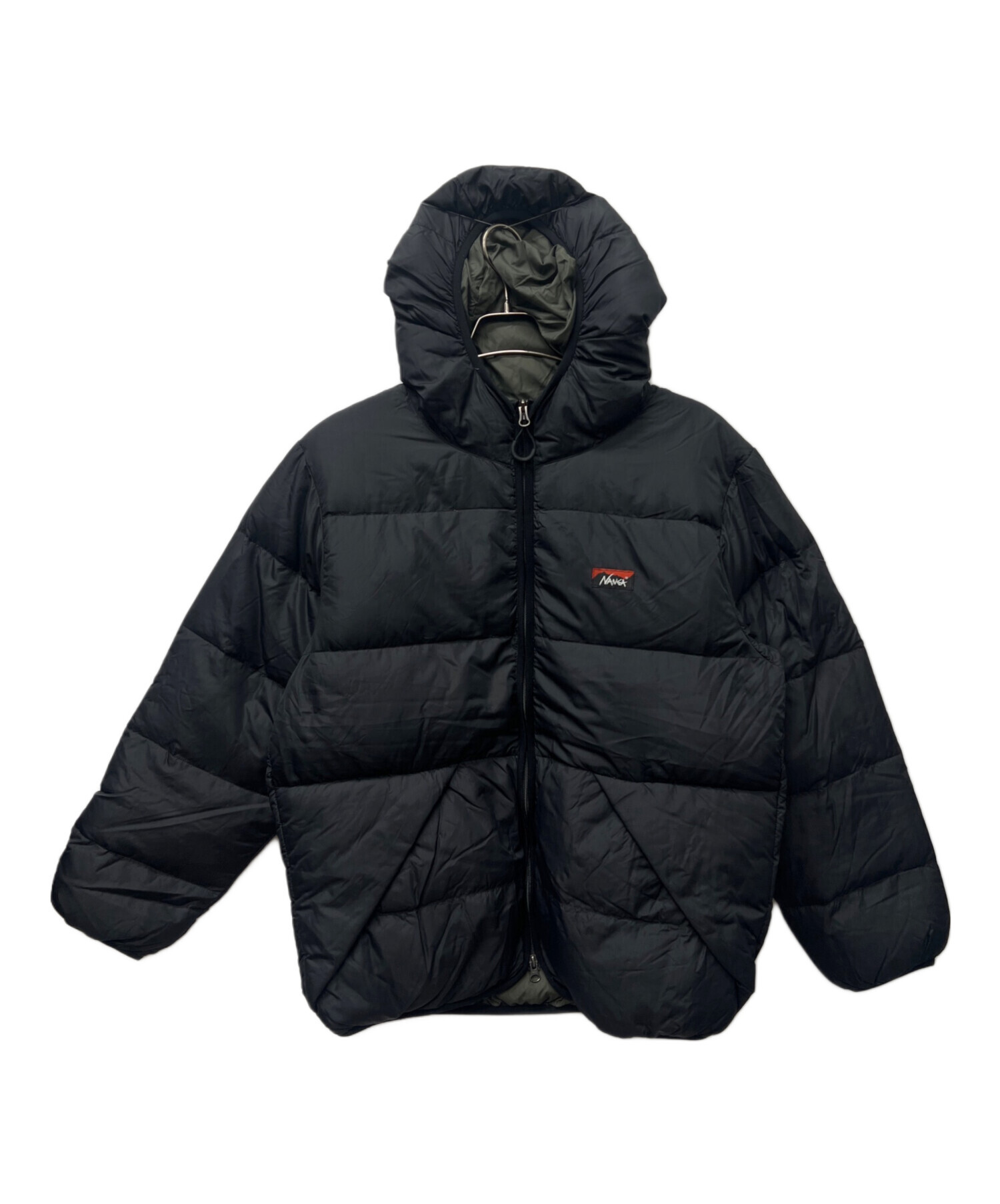 中古・古着通販】NANGA (ナンガ) ダウンジャケット ブラック サイズ:L
