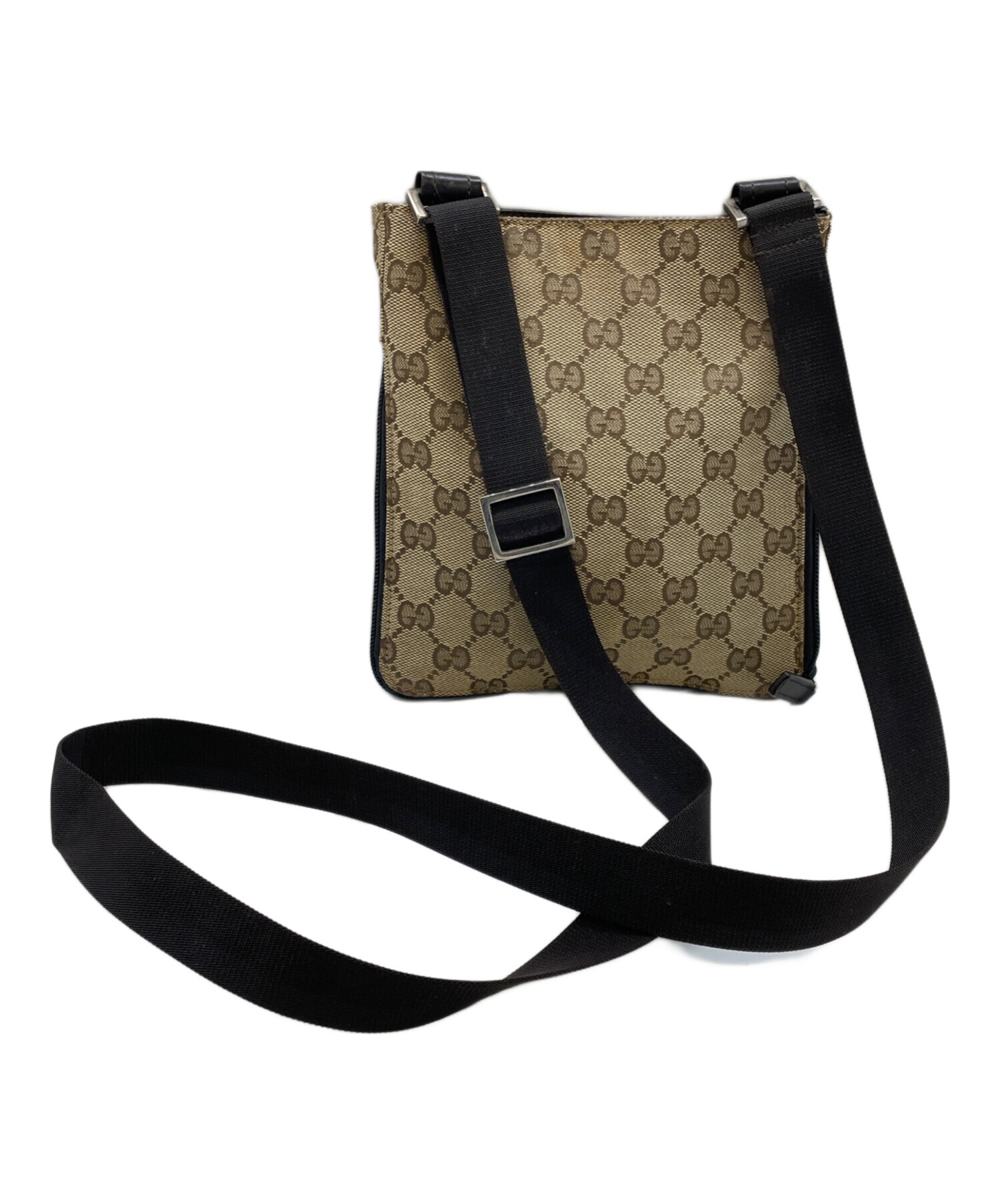 GUCCI グッチ ショルダーバッグ 中古・古着通販】GUCCI (グッチ) ショルダーバッグ ブラウン｜ブランド