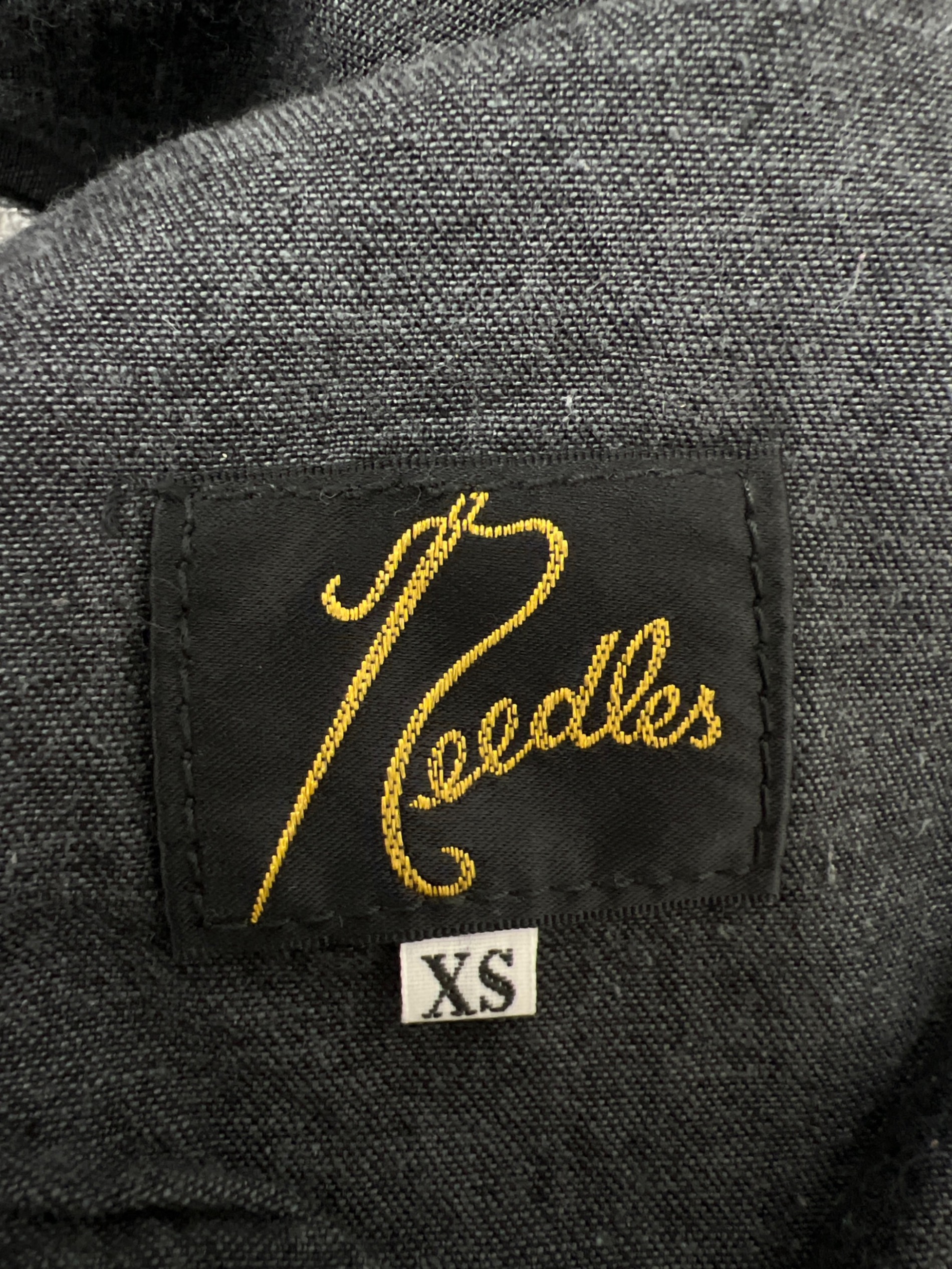 中古・古着通販】Needles (ニードルズ) ヒザデルパンツ ブラック