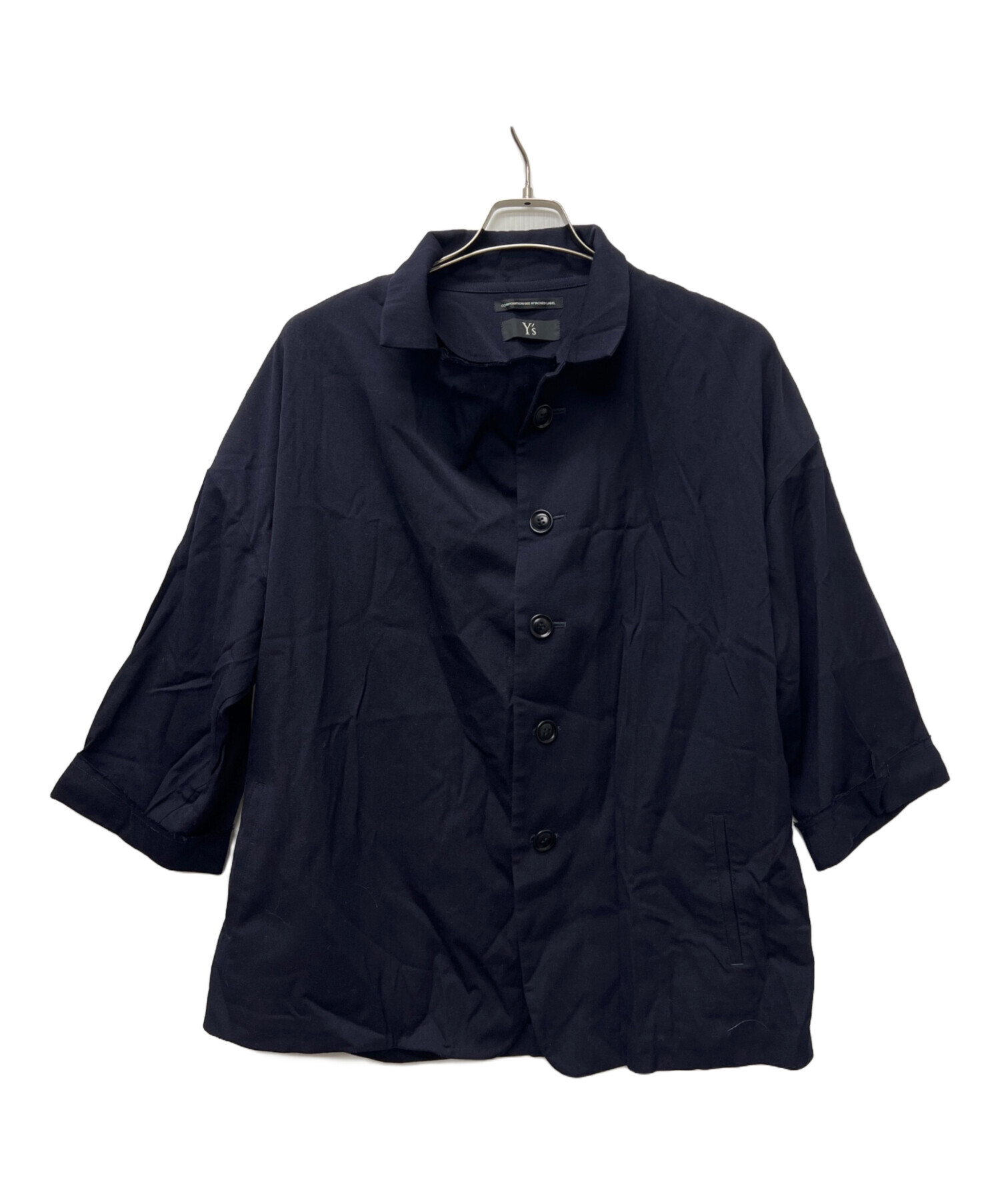 中古・古着通販】Y's (ワイズ) ジャケット ネイビー サイズ:2