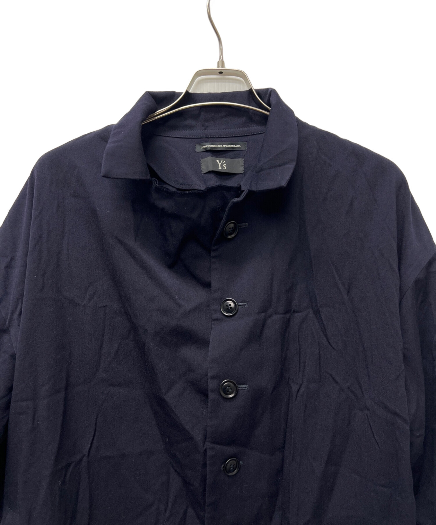 中古・古着通販】Y's (ワイズ) ジャケット ネイビー サイズ:2